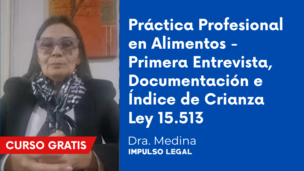 Práctica Profesional en Alimentos – Primera Entrevista, Documentación e Índice de Crianza (Ley 15.513)